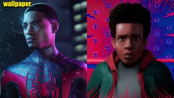 Miles Morales Wallpapers โปสเตอร์