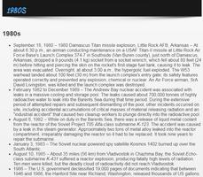 Military Nuclear Accidents and Incidents Screenshot 1