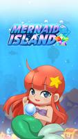 Mermaid Island : coral match 3 plakat