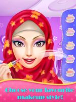 Hijab Dressup & Wedding MakeUp - Fashion Salon capture d'écran 2