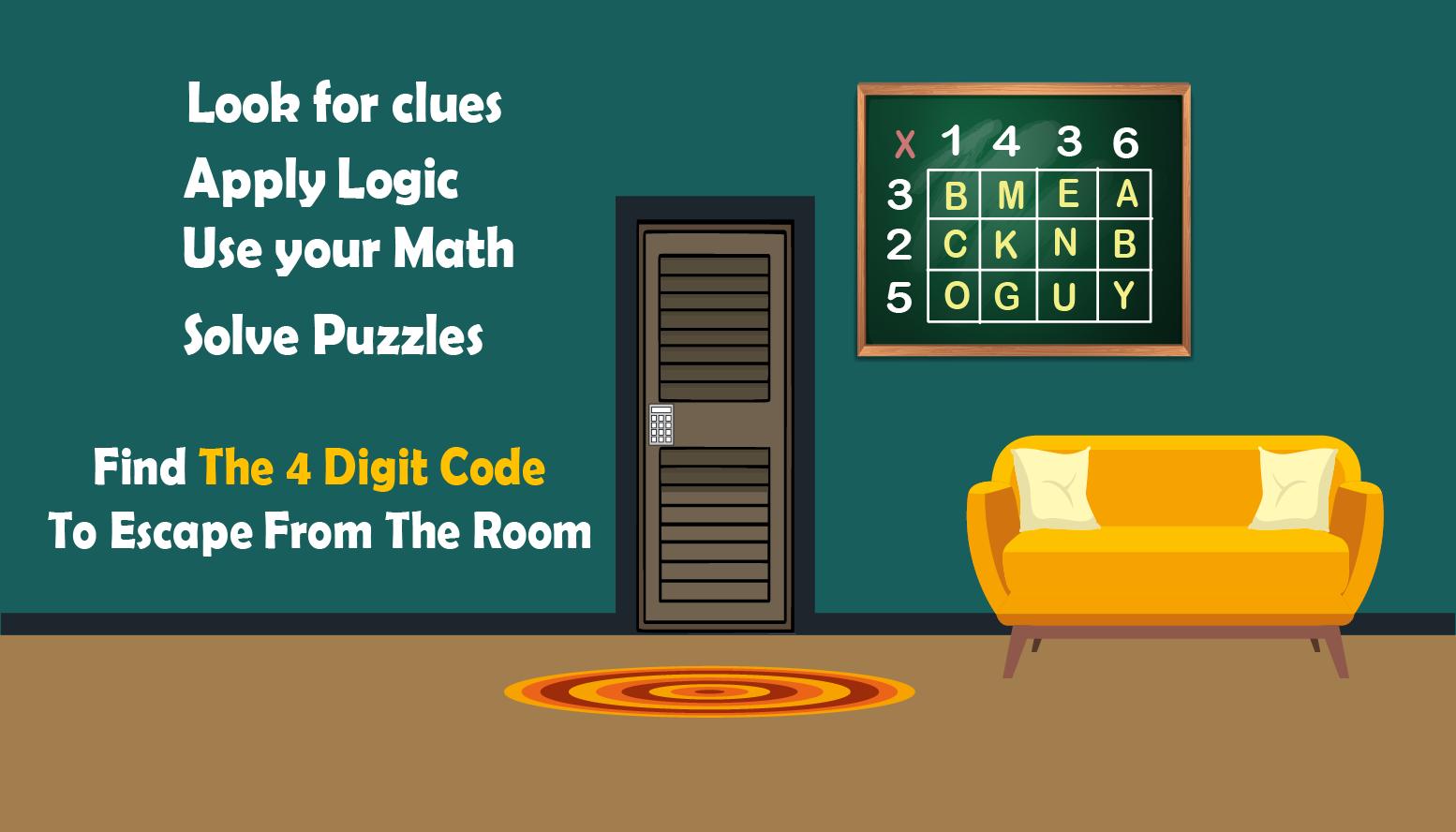 Escape Room The 4 Digit Code For Android Apk Download