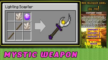 Mystic Weapon Mod For MCPE captura de pantalla 3