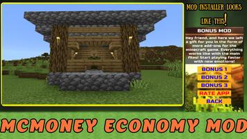 MCMoney Economy Mod For MCPE Poster