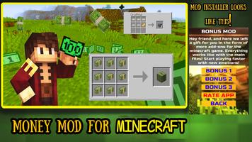 Money Mod For Minecraft Poster