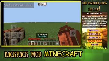 Backpack Mod For Minecraft captura de pantalla 2