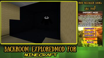 Backroom Mod For Minecraft poster