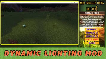 Dynamic Lighting Mod For MCPE Poster