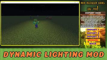 Dynamic Lighting Mod For MCPE captura de pantalla 3