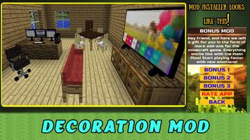 Decoration Mod For MCPE Poster