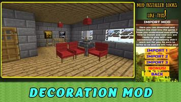 Decoration Mod For MCPE captura de pantalla 1