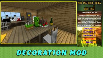 Decoration Mod For MCPE captura de pantalla 3