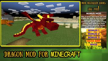 Dragon Mod For Minecraft Poster