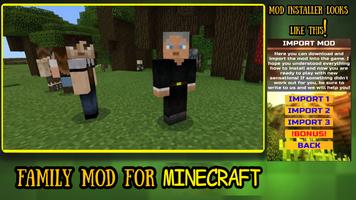Family Mod For Minecraft постер