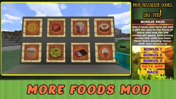 More Foods Mod For MCPE captura de pantalla 2