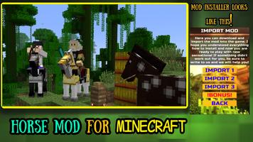 Horse Mod For Minecraft capture d'écran 1