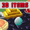 3D Items Mod For Minecraft