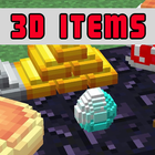 3D Items Mod For Minecraft 圖標