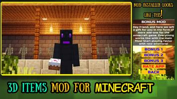 3D Items Mod For Minecraft capture d'écran 1