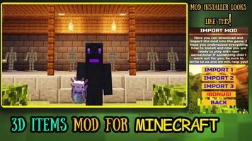 3D Items Mod For Minecraft capture d'écran 2