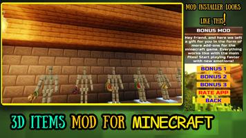 3D Items Mod For Minecraft Screenshot 3