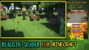 Realistic Shader Mod For MCPE Poster