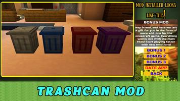 Trashcan Mod For MCPE captura de pantalla 1