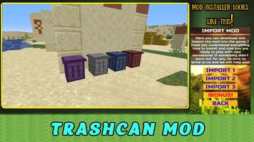Trashcan Mod For MCPE captura de pantalla 2