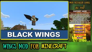 Wings Mod For Minecraft Affiche