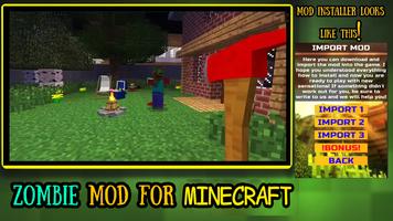 Zombie Mod For Minecraft PE capture d'écran 1