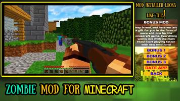 Zombie Mod For Minecraft PE captura de pantalla 2