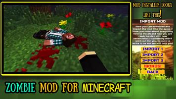 Zombie Mod For Minecraft PE captura de pantalla 3