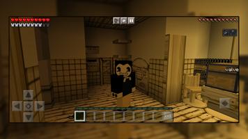 Bendy dark for Minecraft Cartaz
