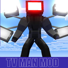 TVMan Mod Minecraft Skibidi أيقونة