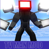 TVMan Mod Minecraft Skibidi أيقونة