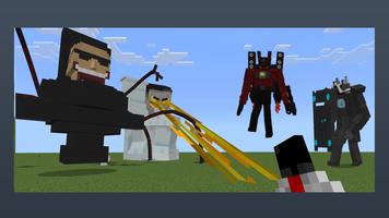 TVMan Mod Minecraft Skibidi تصوير الشاشة 3