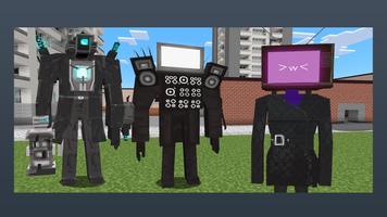 Mod Titan Cameraman Minecraft imagem de tela 3