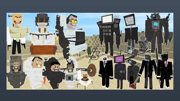 Mod Titan Cameraman Minecraft Cartaz