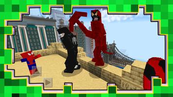 Spider-Man Minecraft Game Mod screenshot 1