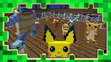 Pixelmon Go Minecraft Game Mod ポスター