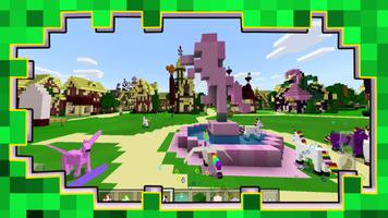 My Pony Unicorn Game Minecraft poster