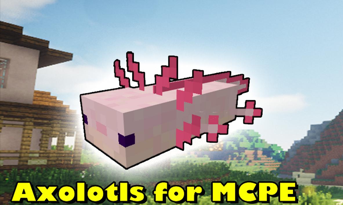 Axolotls Mod for Minecraft PE for Android APK Download