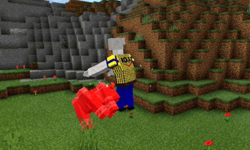 MOSTRANDO A ADDON DO SCP 3008 NO MINECRAFT. 