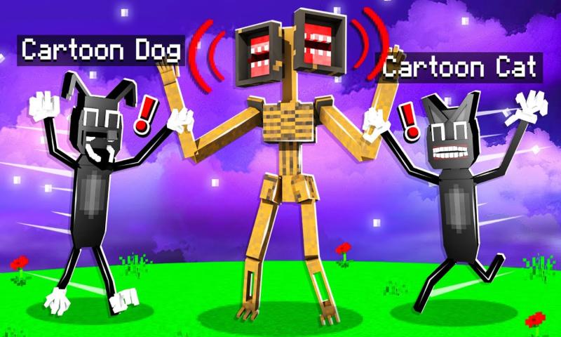 Cartoon Cat Vs Siren Head Addon For Minecraft Pe For Android Apk Download Cartoon Cat Vs Siren Head Addon For Minecraft Pe For Android Apk Download