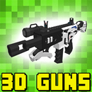 3D Gun Mod pour Minecraft PE APK