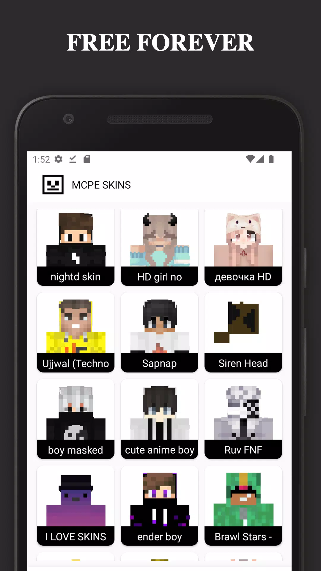 Download Techno Blade Skins for MCPE Free for Android - Techno