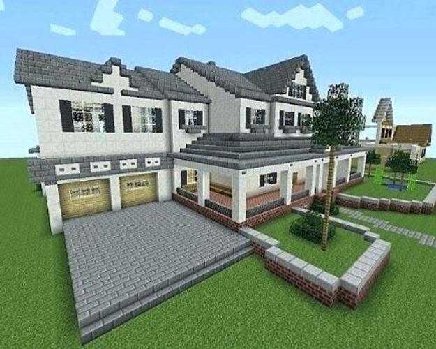 minecraft houses step by step pictures