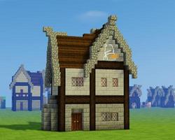 Minecraft house is easy to make স্ক্রিনশট 1