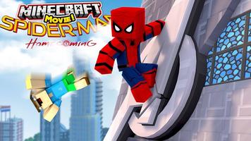 Minecraft Spider Man Mod PE imagem de tela 2