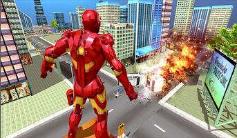 New Iron Rope hero – Vegas Crime City Simulator Affiche