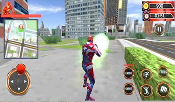 New Iron Rope hero – Vegas Crime City Simulator capture d'écran 1